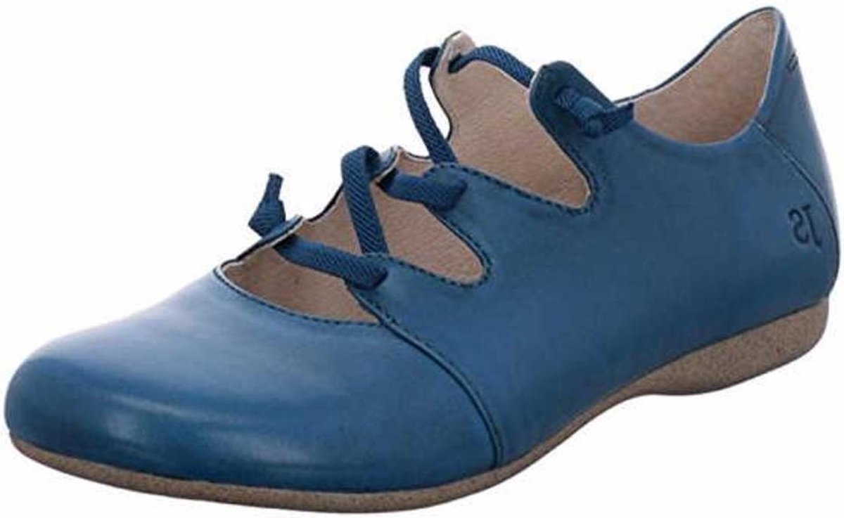 Josef Seibel FIONA 04 - Volwassenen Dames veterschoenen - Kleur: Blauw - Maat: 39