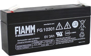 Fiamm FG10301 6 V 3.0 Ah Lood Non Spillable Accu AGM VRLA Met VdS 4250889630058