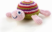 Pebble rammelaar - Schildpad roze