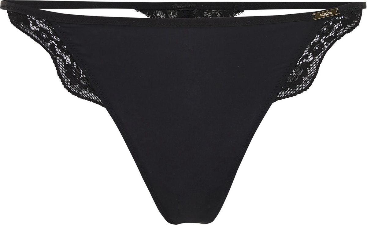 Sapph Eila Thong Dames Zwart-L