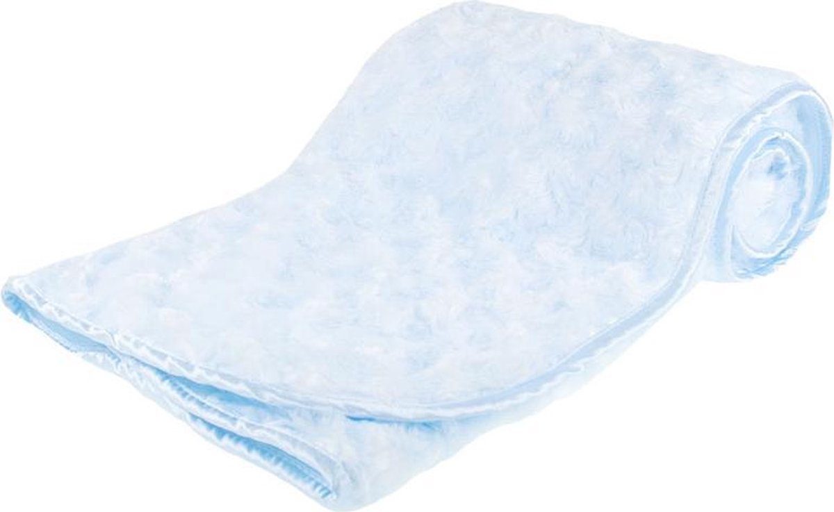 Soft Touch Fleecedeken Rose Large Fleece 150 X 200 Cm Blauw