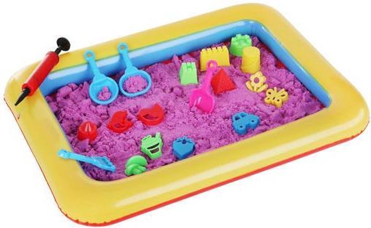 zand voor binnenhuis met accessoires
