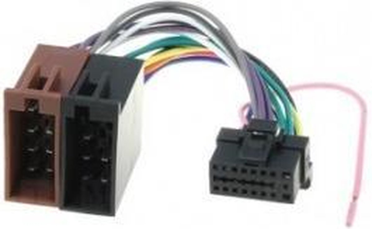 ISO kabel voor Alpine (22 x 10mm) autoradio