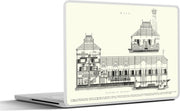 Laptop sticker - 10.1 inch - 19e-eeuwse illustratie van een bierbrouwerij