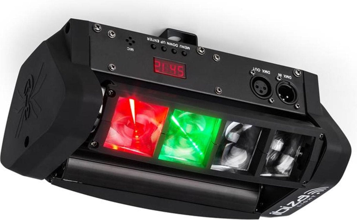 Ibiza Light - Led8 Mini | Unieke licht effect met 2 rijen van vier 3W CREE led spots