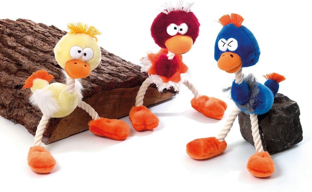 Birds - 3 designs 30 cm with squeeker