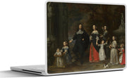 Laptop sticker - 10.1 inch - A family group - Schilderij van gonzales Coques
