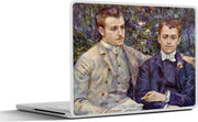 Laptop sticker - 10.1 inch -  Charles en Georges Durand-Ruel - Schilderij van Pierre-Auguste Renoir