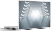 Laptop sticker - 10.1 inch - 3D illustratie van de binnenkant van een tunnel