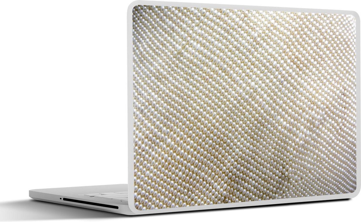 Laptop sticker - 10.1 inch - Achtergrond gemaakt van parels