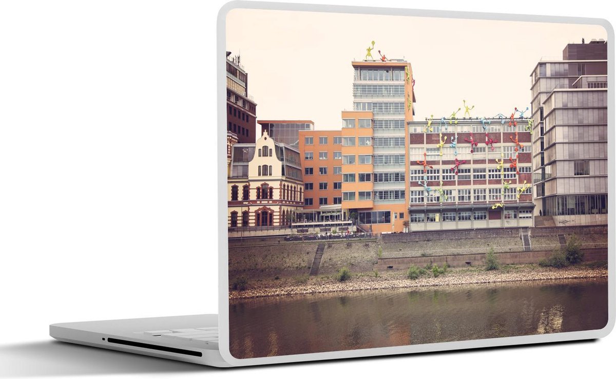 Laptop sticker - 10.1 inch - 'Roggendorf Haus' in de MedienHafen in Düsseldorf