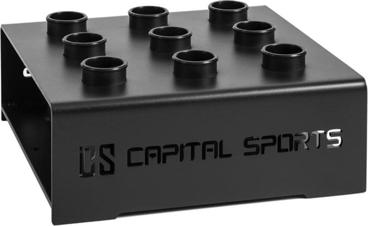 Capital Sports Mountar houder voor halterstangen bar houder zwart staal
