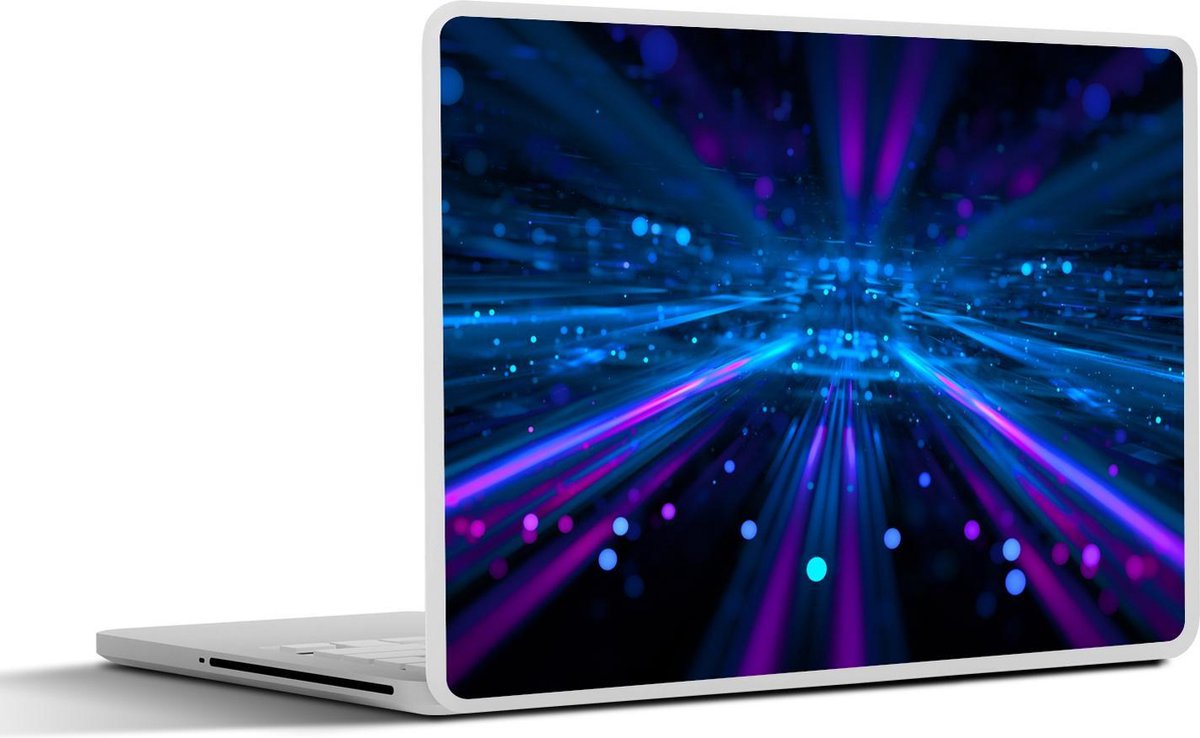Laptop sticker - 10.1 inch - Abstract licht