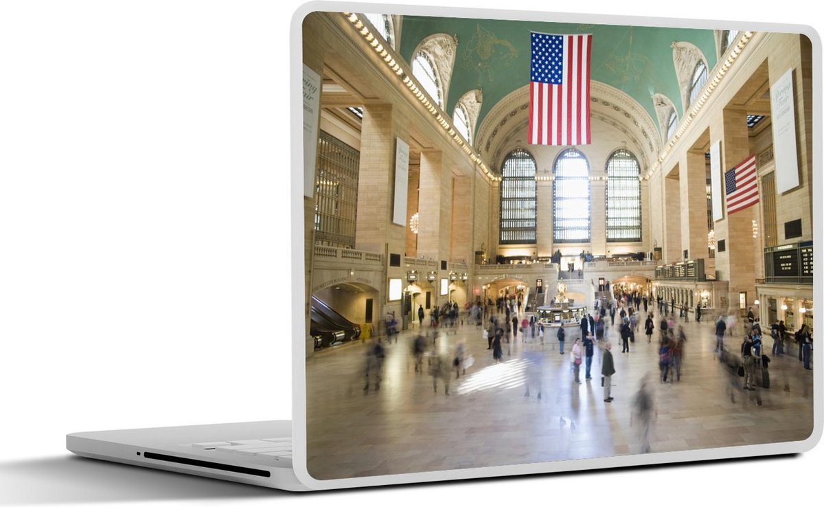 Laptop sticker - 10.1 inch - Amerika - Vlag - New York