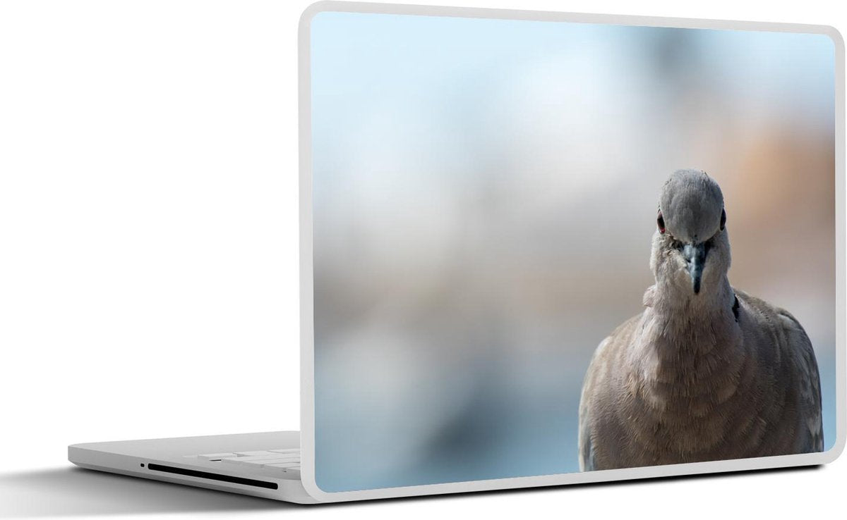 Laptop sticker - 10.1 inch -  een Turkse tortel
