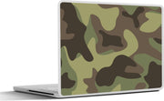 Laptop sticker - 10.1 inch - Illustratie van een camouflage patroon