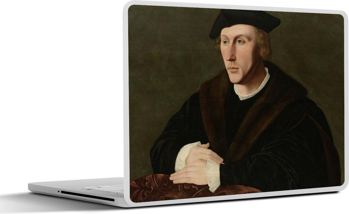 Laptop sticker - 10.1 inch -  Joris van Egmond - Schilderij van Jan van Scorel