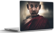 Laptop sticker - 10.1 inch -  jonge monnik in Myanmar