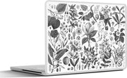 Laptop sticker - 10.1 inch - Illustraties van verschillende plantenfamilies