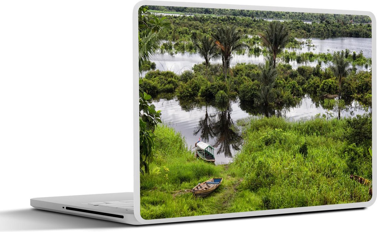 Laptop sticker - 10.1 inch - Amazone Peru landschap
