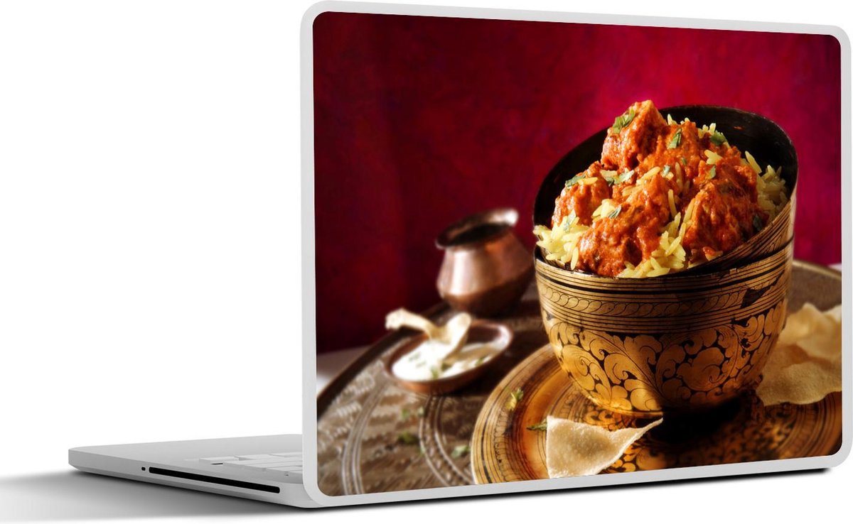 Laptop sticker - 10.1 inch - Indische Tandoori-kip met masala