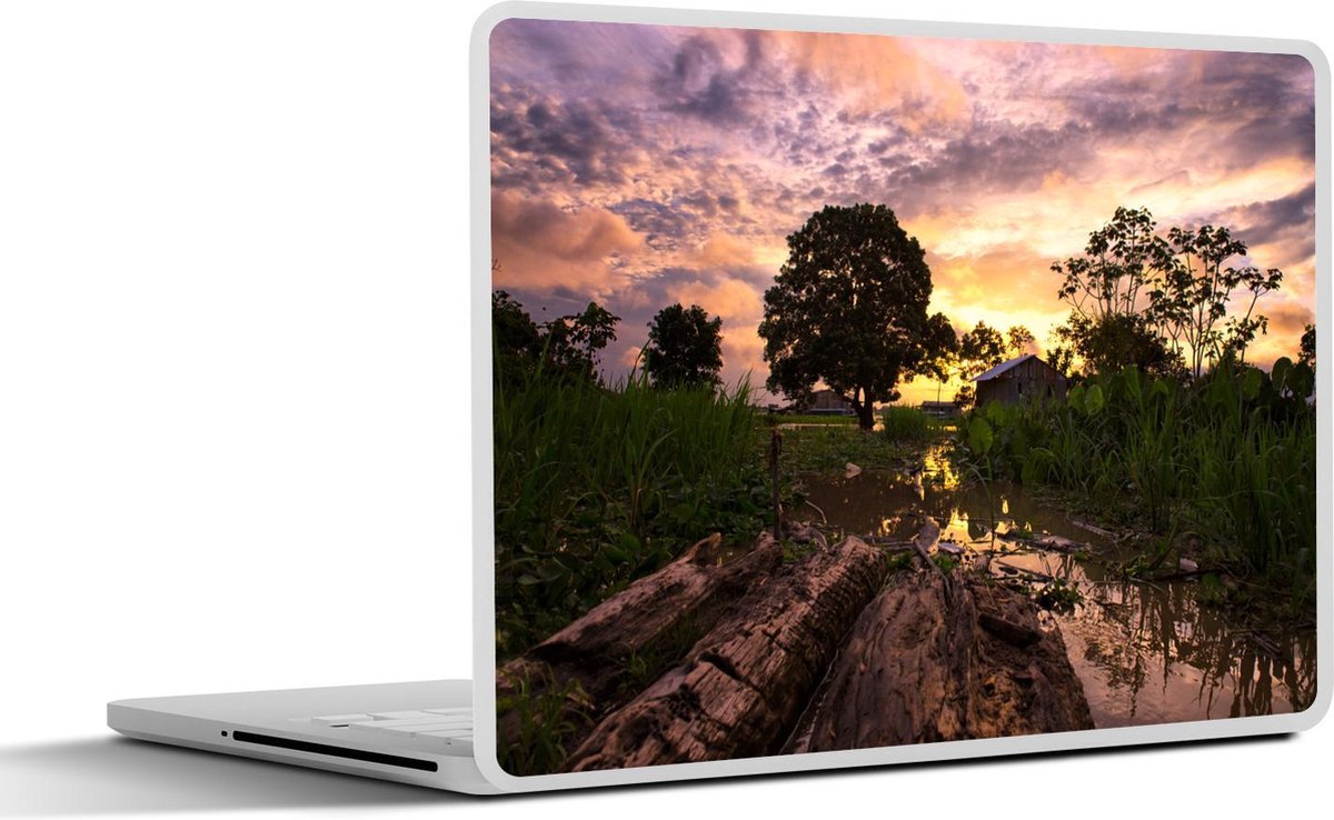 Laptop sticker - 10.1 inch - Amazone zonsondergang