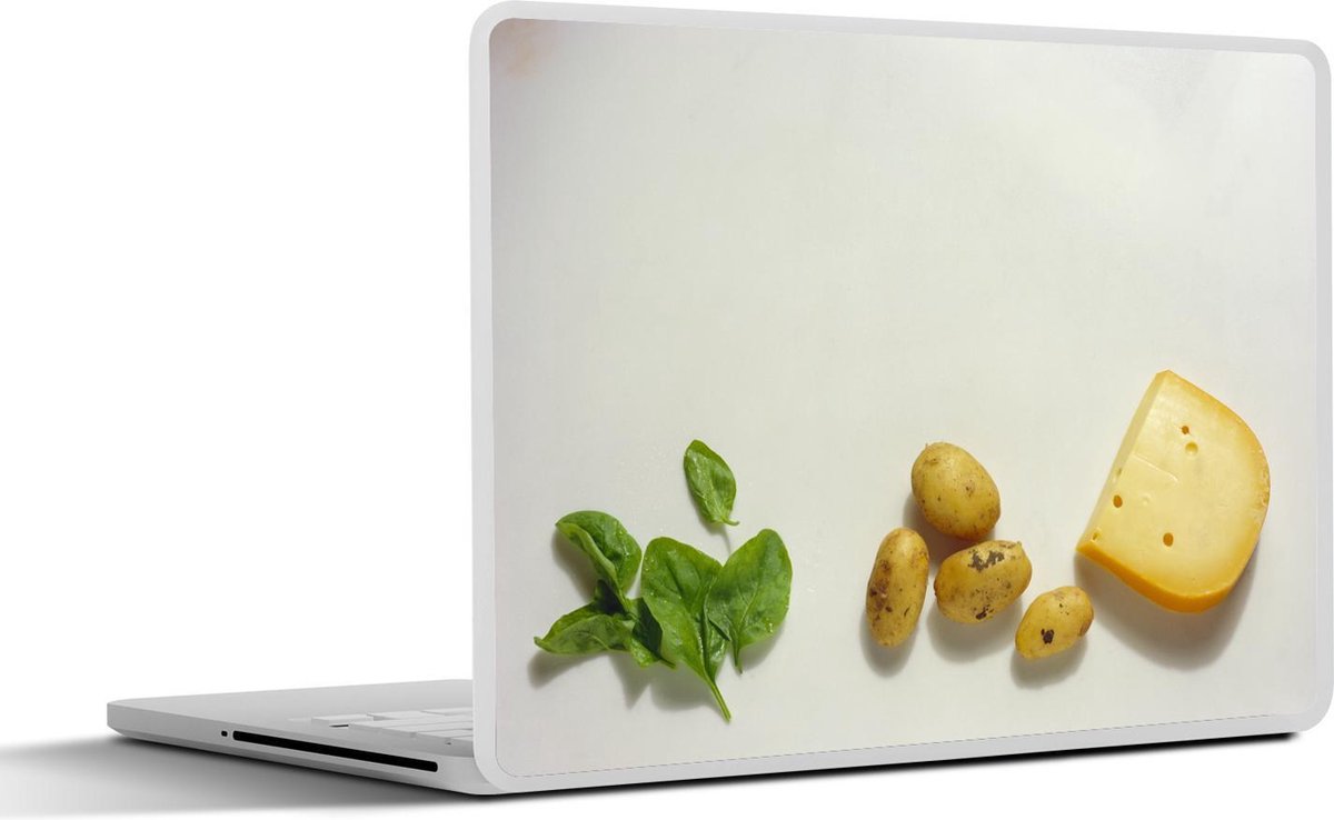 Laptop sticker - 10.1 inch - Ingrediënten waaronder kaas uit Gouda
