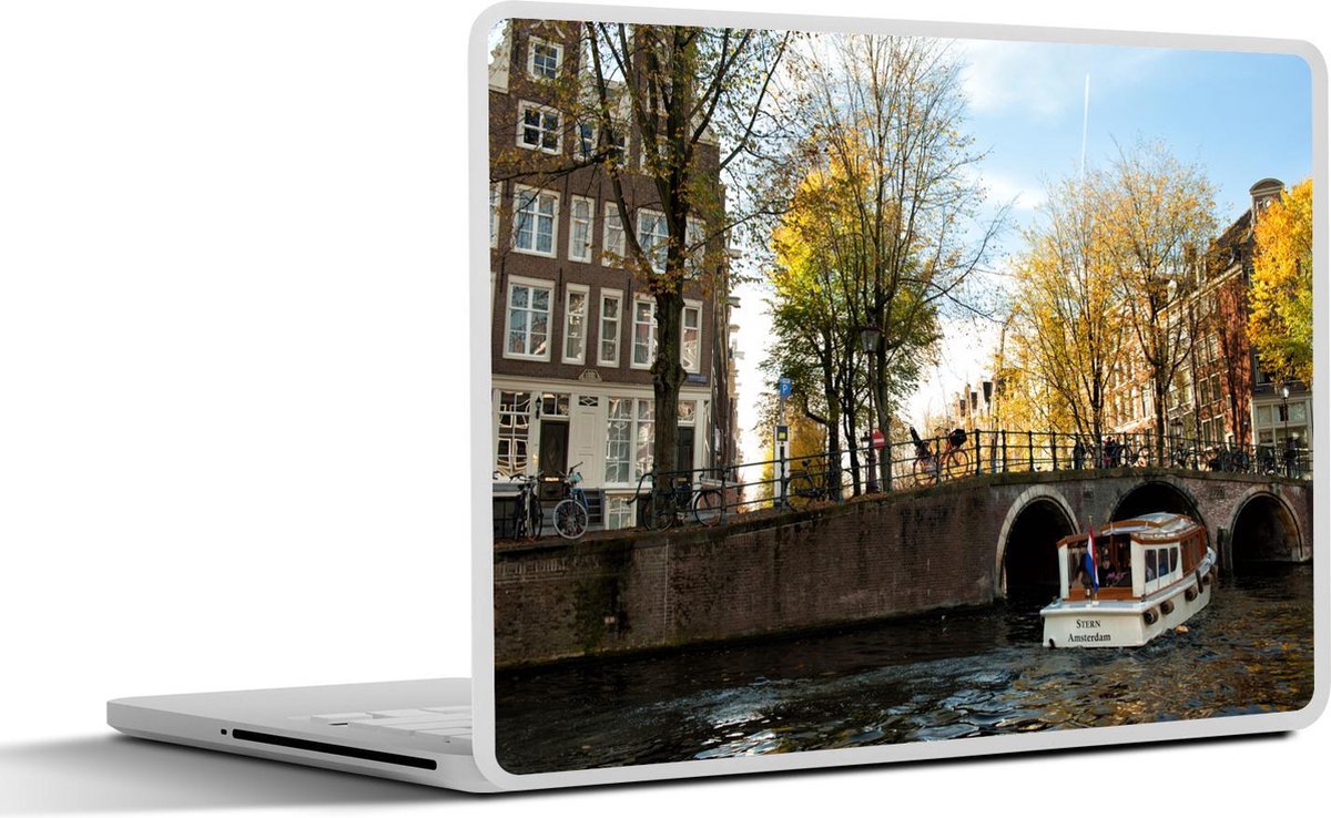 Laptop sticker - 10.1 inch - Amsterdam - Boot - Water