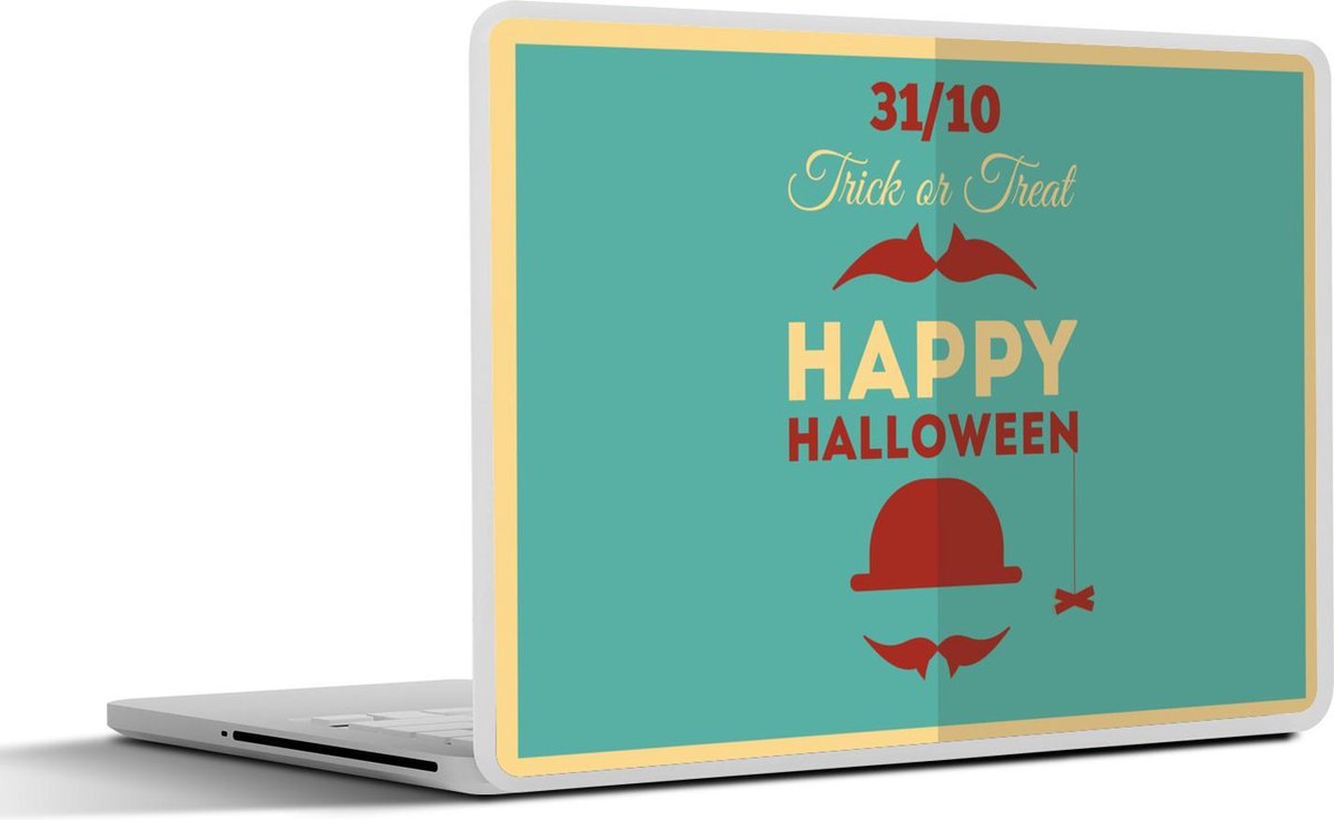 Laptop sticker - 10.1 inch - 'Trick or treat