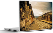 Laptop sticker - 10.1 inch - In goede staat verkerende straten in Pompeï