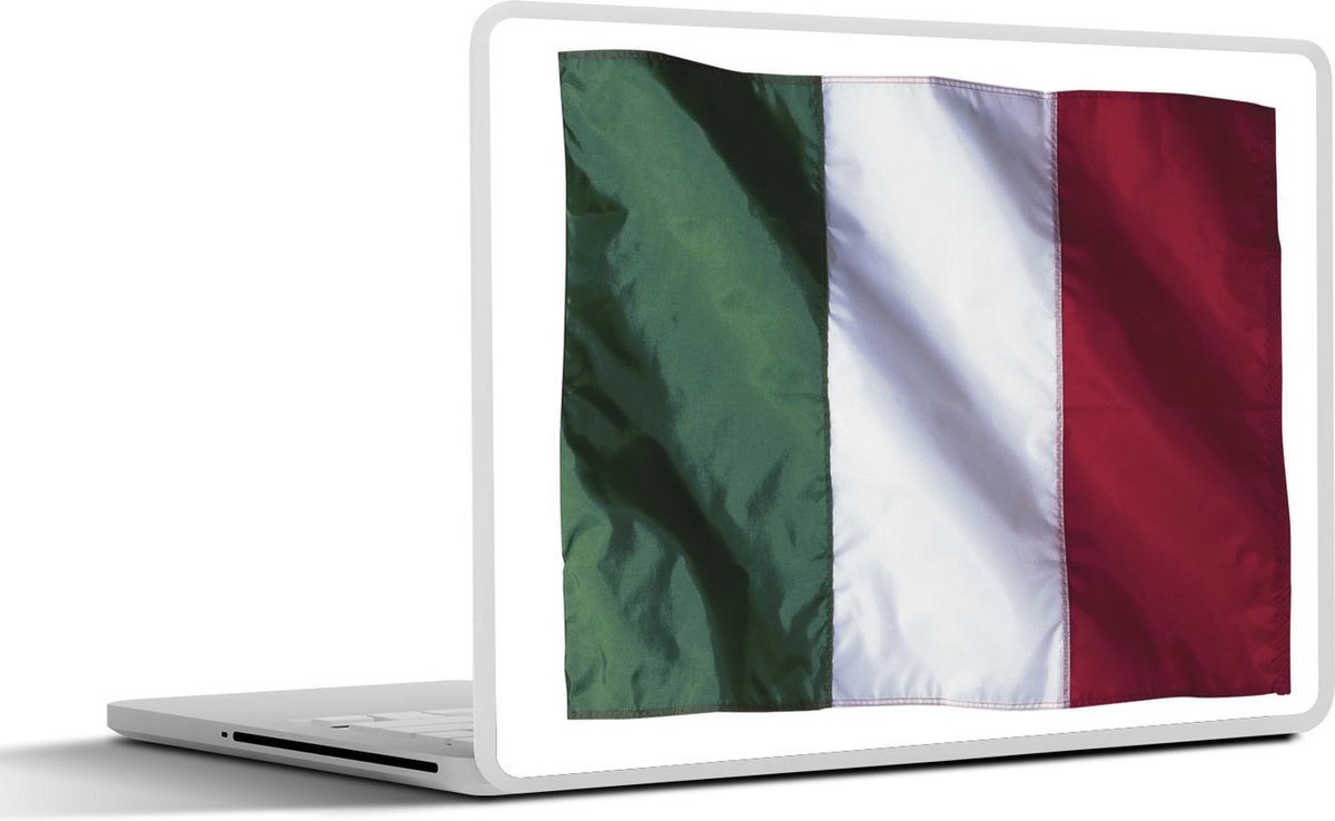 Laptop sticker - 10.1 inch - Afbeelding van de Italiaanse vlag