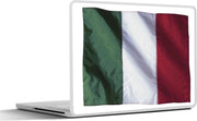 Laptop sticker - 10.1 inch - Afbeelding van de Italiaanse vlag