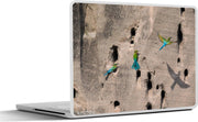 Laptop sticker - 10.1 inch - Afbeelding van groene bijeneters