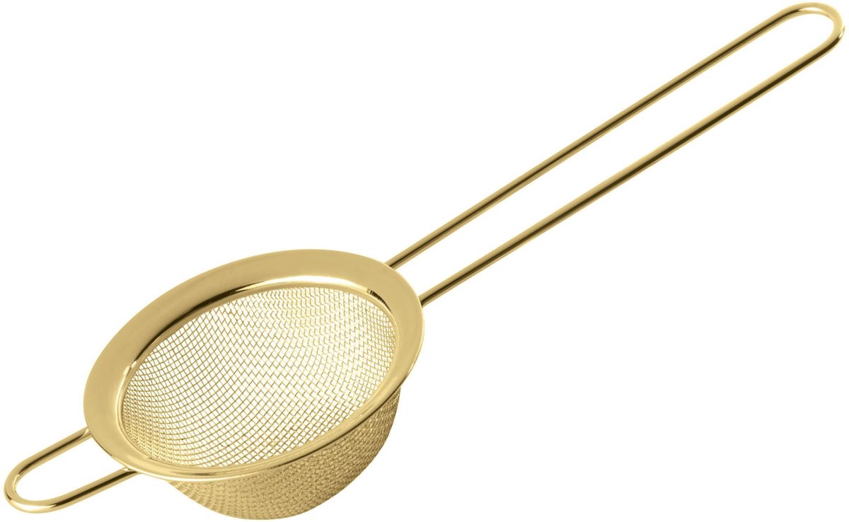 Paderno Cocktail Zeef BAR Goud Ø 8 cm