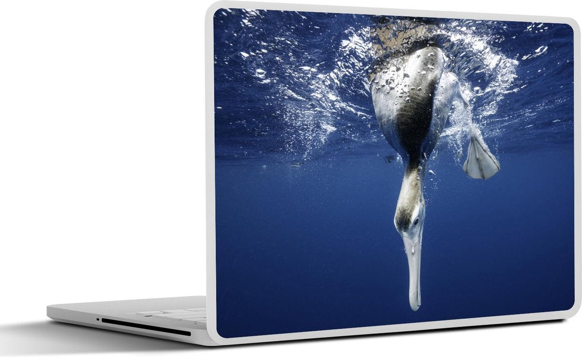 Laptop sticker - 10.1 inch - Albatros onder water