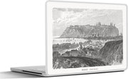 Laptop sticker - 10.1 inch - Illustratie van een luchtfoto van Tjoemen in Rusland
