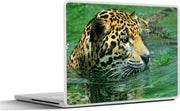 Laptop sticker - 10.1 inch - Jaguar - Water - Zwemmen