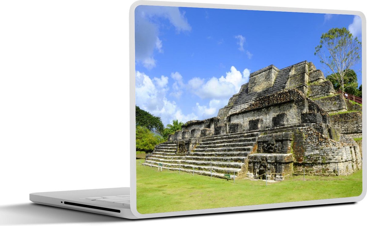 Laptop sticker - 10.1 inch - Altun Ha Maya tempel