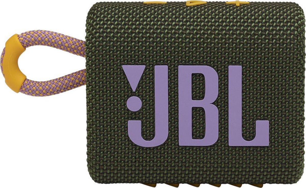 JBL Go 3 Groen - Draadloze Bluetooth Mini Speaker