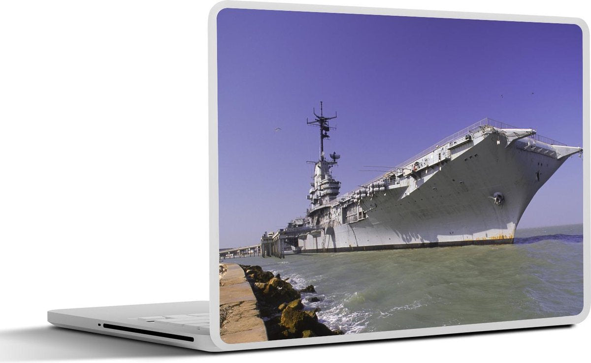 Laptop sticker - 10.1 inch - Amerikaans vliegdekschip USS Enterprise