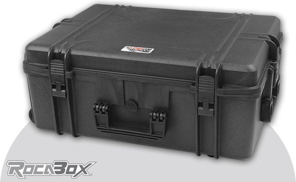 Rocabox - Universele trolley koffer - Waterdicht IP67 - Zwart - RW-6246-25-BTR