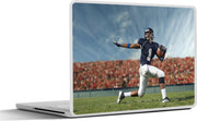 Laptop sticker - 10.1 inch - American Football speler in het stadion