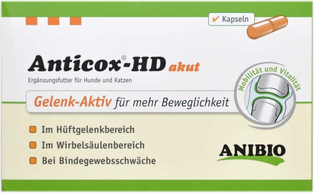 Anibio anticox-HD akut 50 capules