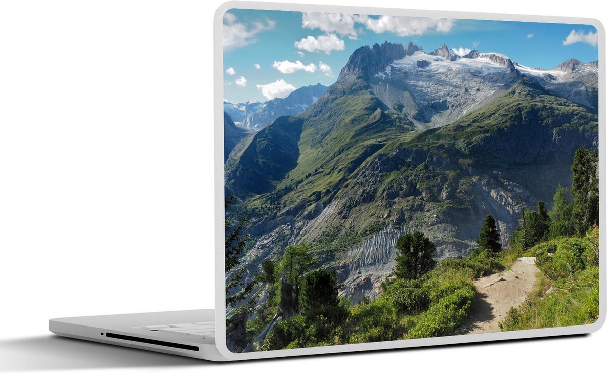 Laptop sticker - 10.1 inch - Aardverschuiving in Zwisterland