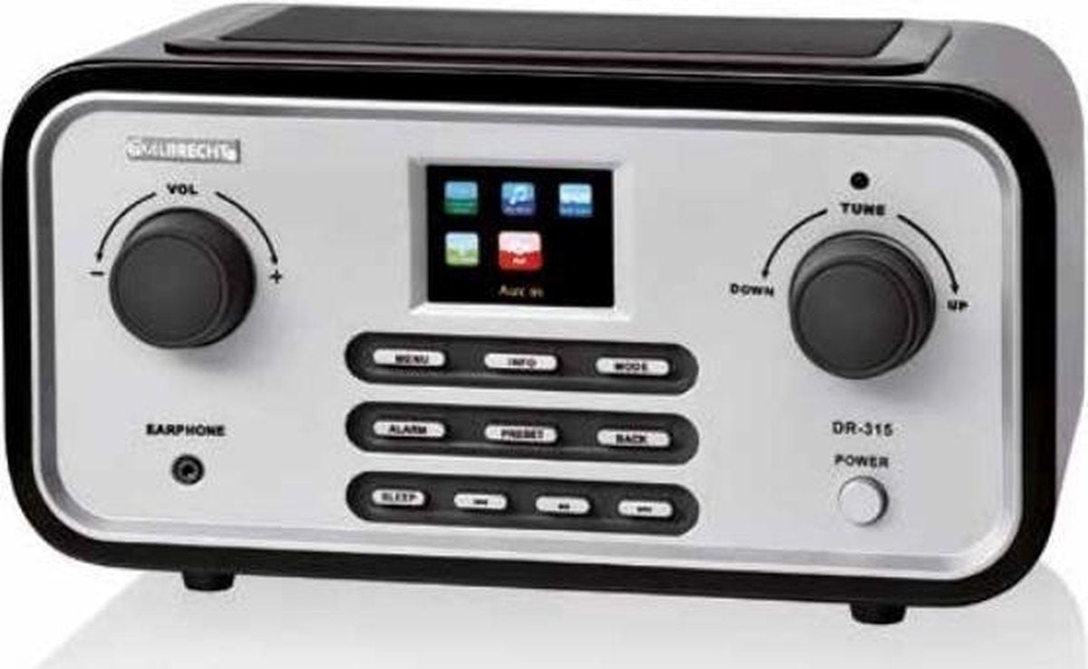 Albrecht DR315C internet-DAB+ en FM radio
