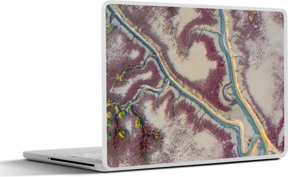 Laptop sticker - 10.1 inch - Abstract - Chinees - Strand