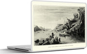 Laptop sticker - 10.1 inch - Illustratie van Franse ontdekkingsreiziger Jacques Cartier