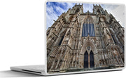 Laptop sticker - 10.1 inch - Ingang van de Kathedraal York Minster van onderen