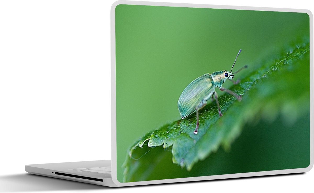 Laptop sticker - 10.1 inch - Insect op blad