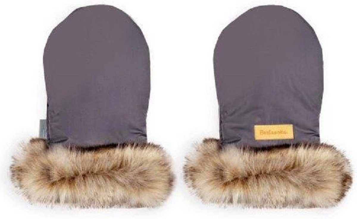 Beztroska - Golfhandschoenen - imitatie bont - Grijs